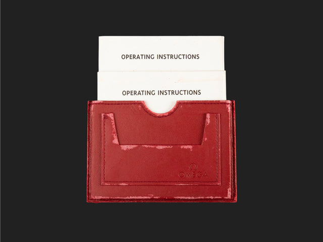 Omega Cardholder With Booklets