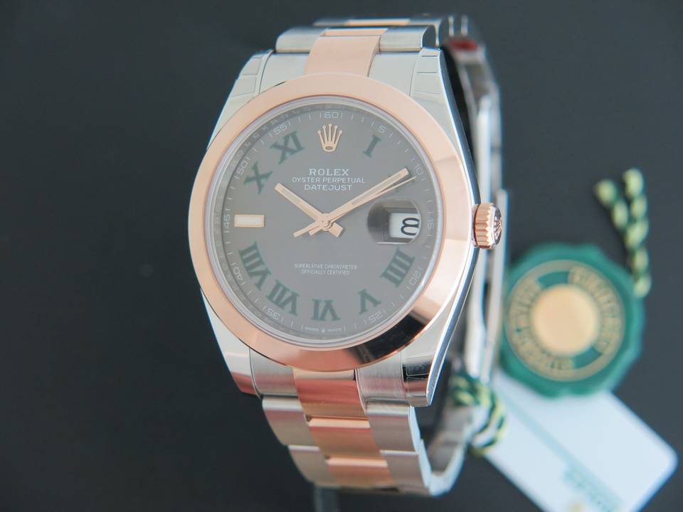 Rolex Datejust 41 Everosegold/Steel NEW ''Slate Dial'' 126301  (1)
