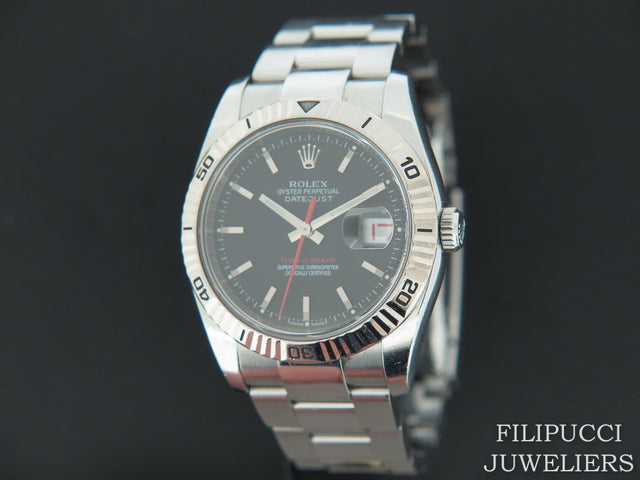 Rolex Datejust Turn-O-Graph Grey Dial