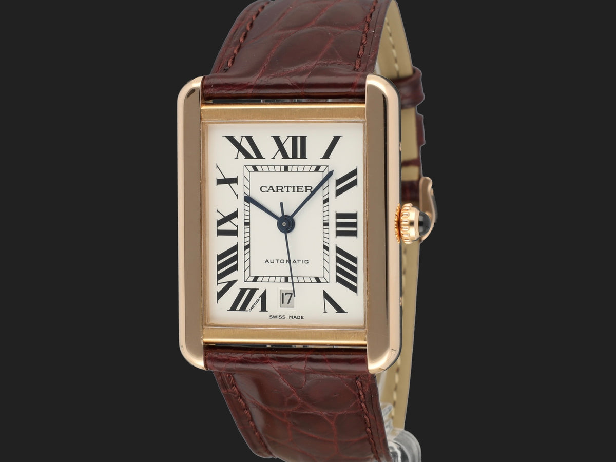 Cartier Tank Solo XL Automatic Rose Gold W5200026 / 3514  (1)