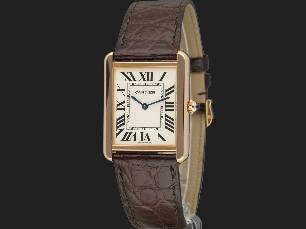 Cartier Tank Solo Large Rose Gold W5200025 / 3167  (1)