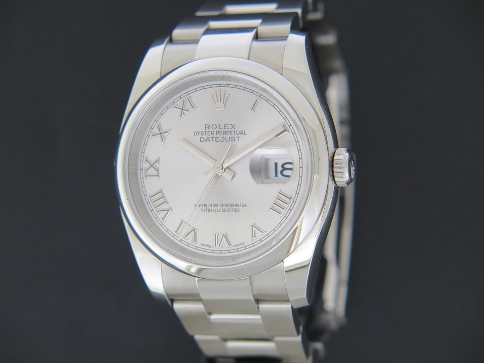 Rolex Datejust Rhodium Dial 116200 (1)