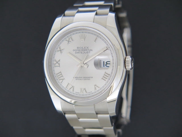 Rolex Datejust Rhodium Dial