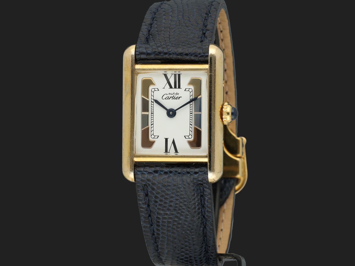 Cartier Tank Must de Cartier Vermeil Small 5057001 (1)