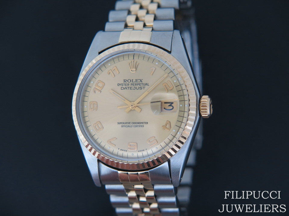 Rolex Datejust 1601 Champagne Dial (1)