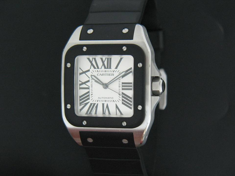 Cartier Santos 100 Rubber (1)