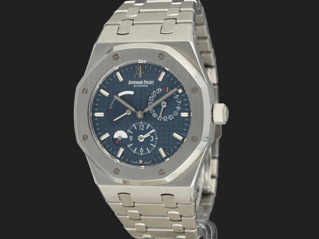 Audemars Piguet Royal Oak Dual Time Blue Dial 26120ST 26120ST.OO.1220ST.02