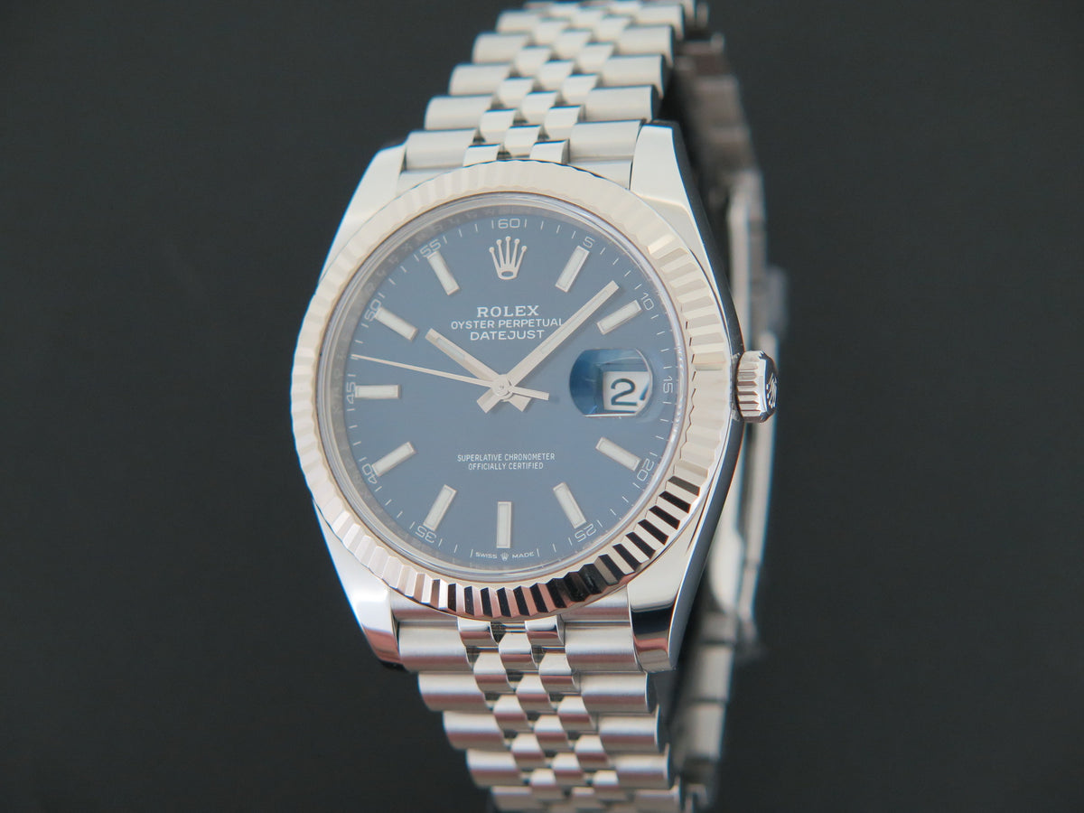 Rolex Datejust 41 Blue Dial 126334 (1)