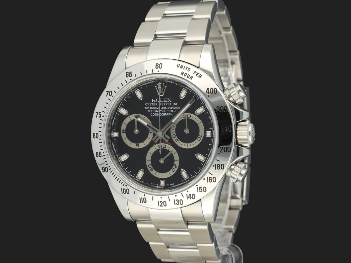 Rolex Daytona Black Dial 116520  (1)