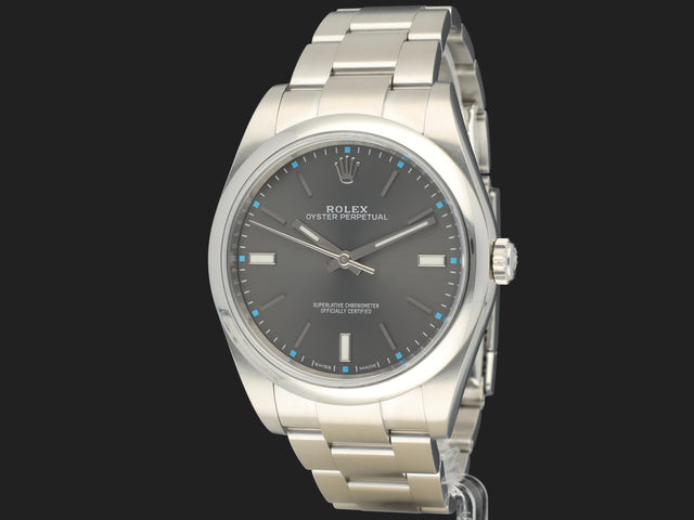 Rolex Oyster Perpetual 39 Dark Rhodium