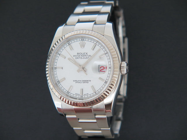 Rolex Datejust White Dial