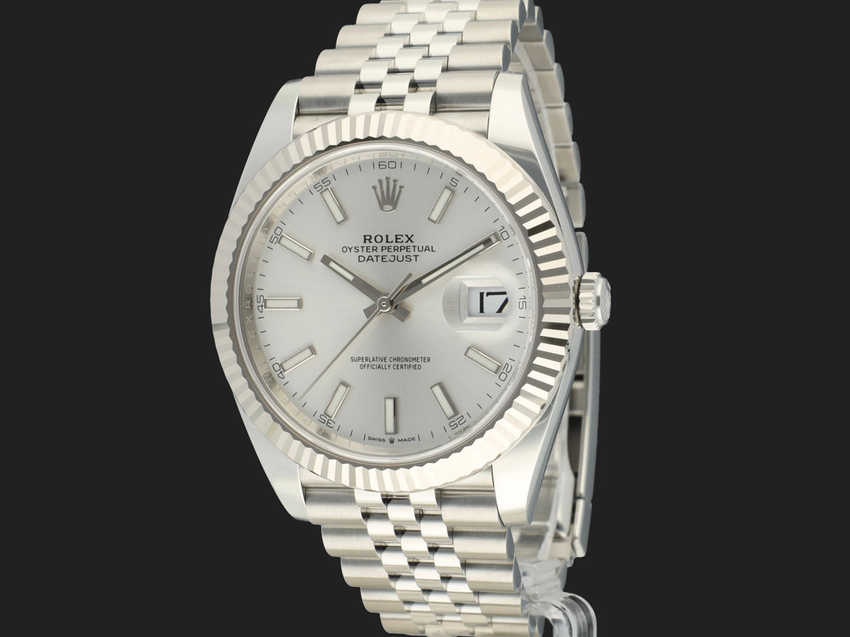 Rolex Datejust 41 Silver Dial 126334 NEW (1)