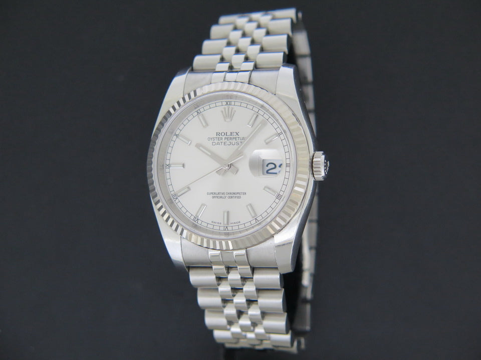 Rolex Datejust Silver Dial 116234  (1)