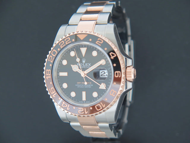 Rolex GMT-Master II Everose/Steel ''Rootbeer''