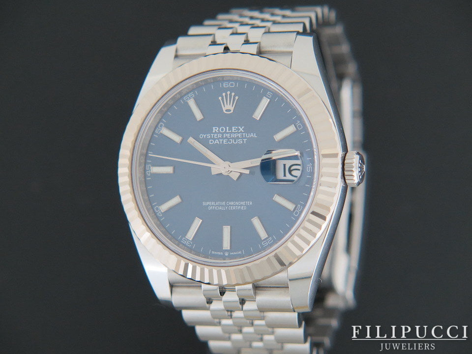 Rolex Datejust 41 Blue Dial 126334  (1)