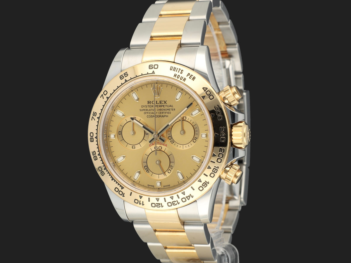 Rolex Daytona Gold/Steel Champagne Dial 116503 (1)