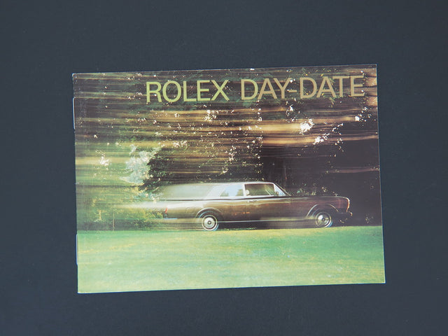 Rolex Day-Date Booklet German