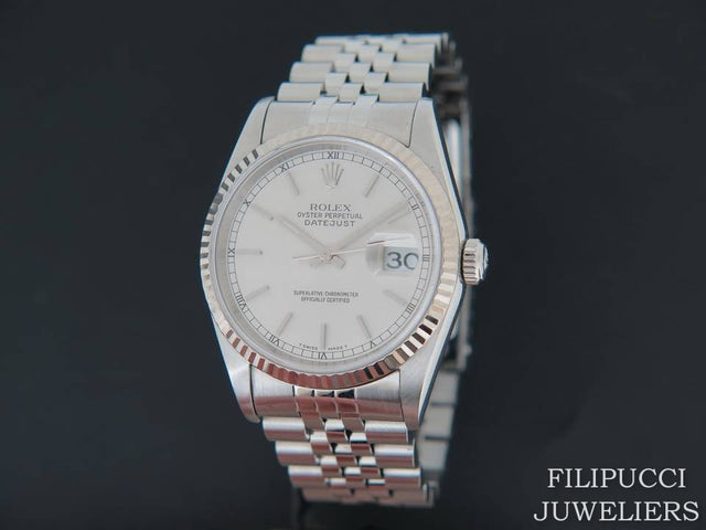 Rolex Datejust Silver Dial