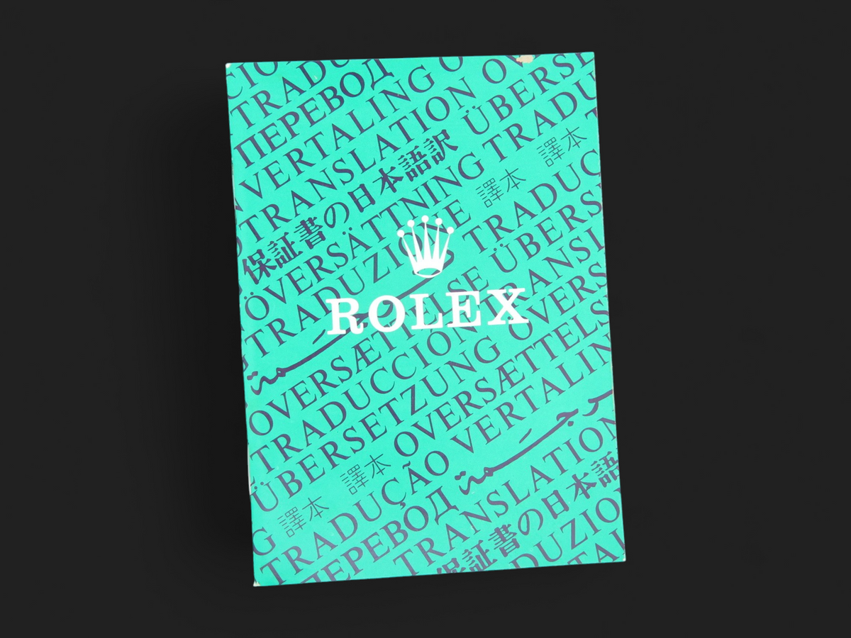 Rolex Translation Booklet (1)