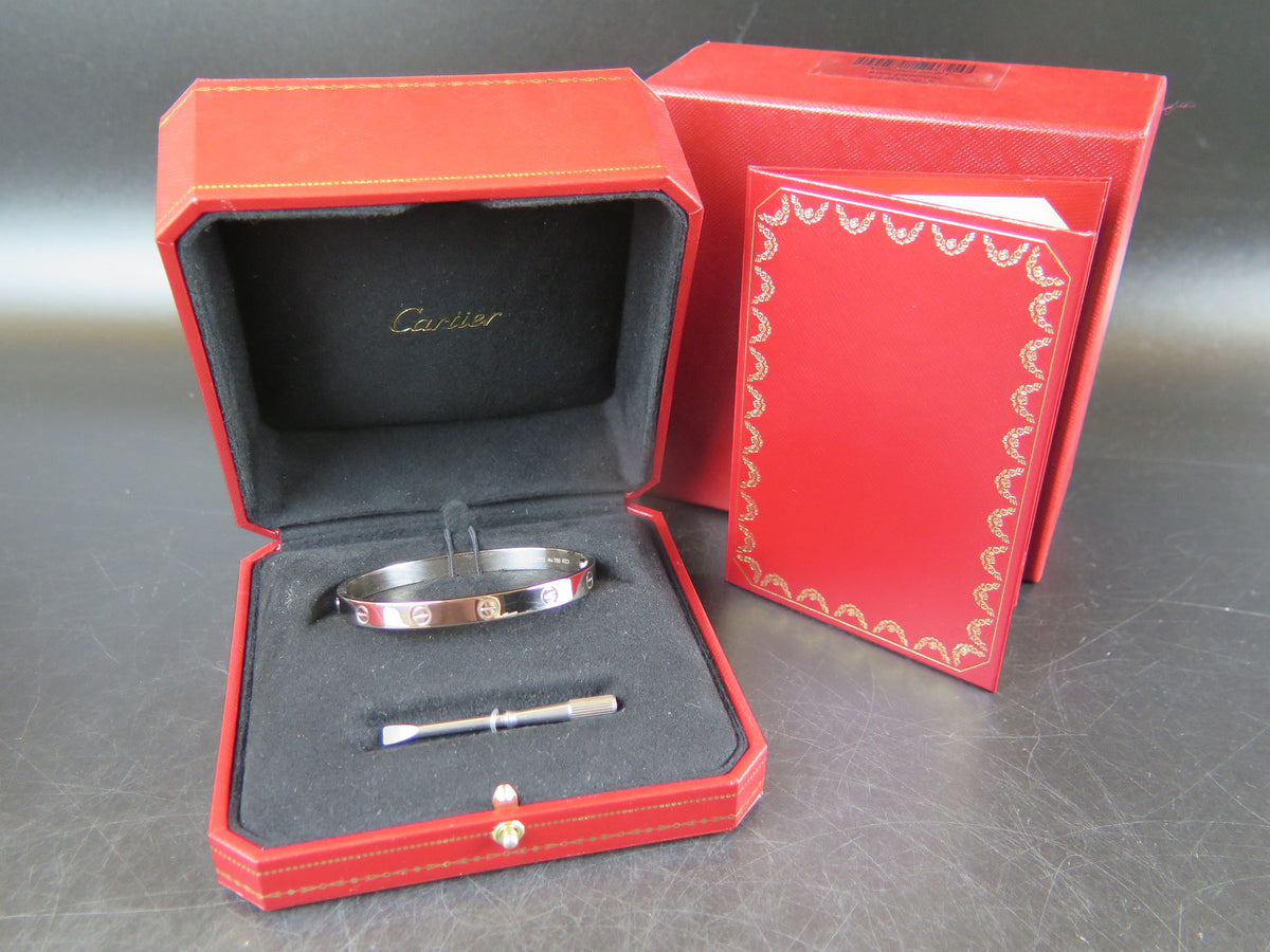 Cartier Love Bracelet White Gold 18K (1)