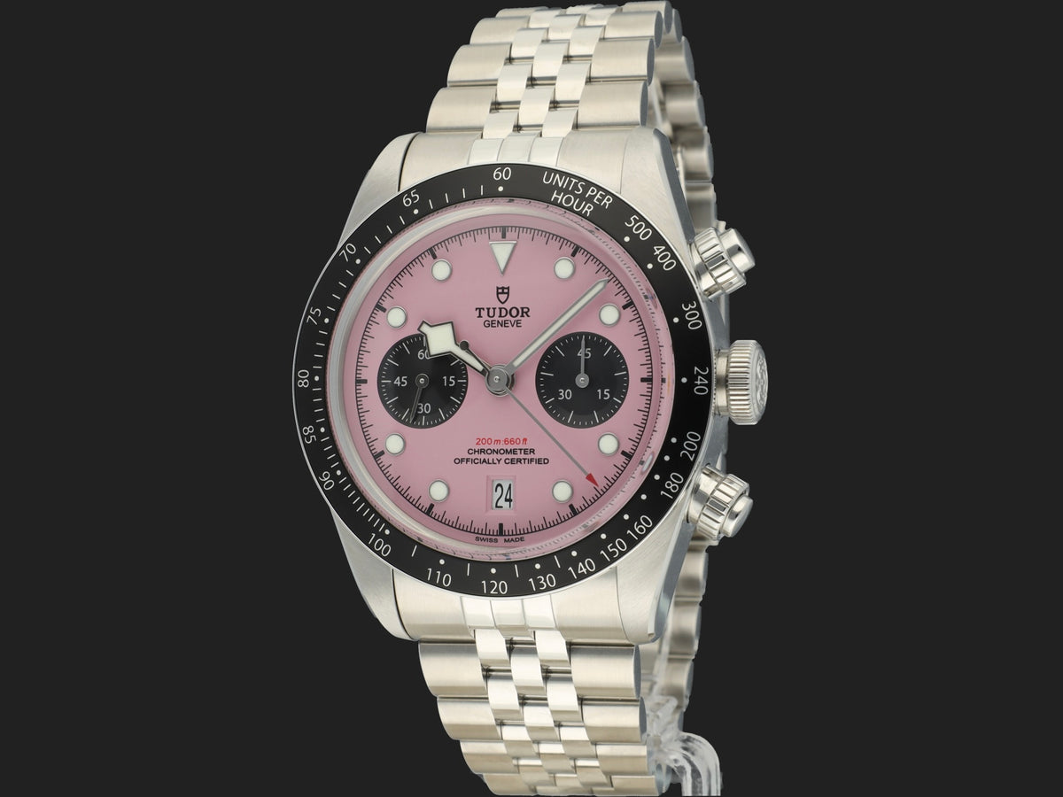 Tudor Black Bay Chrono Pink Dial "Inter Miami" 79360N 99% NEW (1)