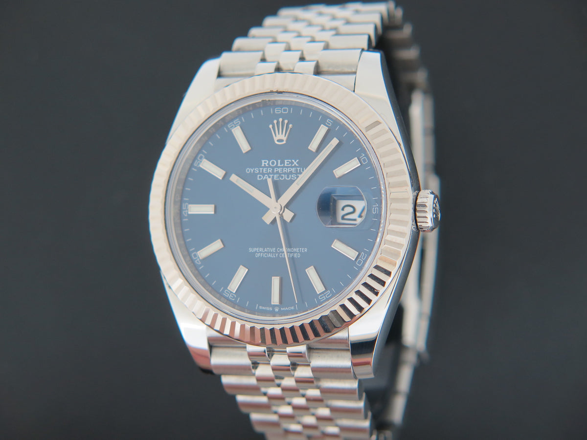 Rolex Datejust 41 Blue Dial 126334 (1)