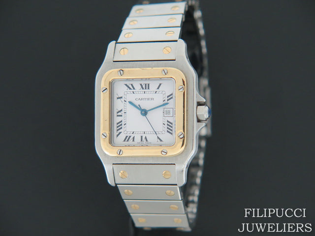 Cartier Santos Galbee Automatic Gold/Steel