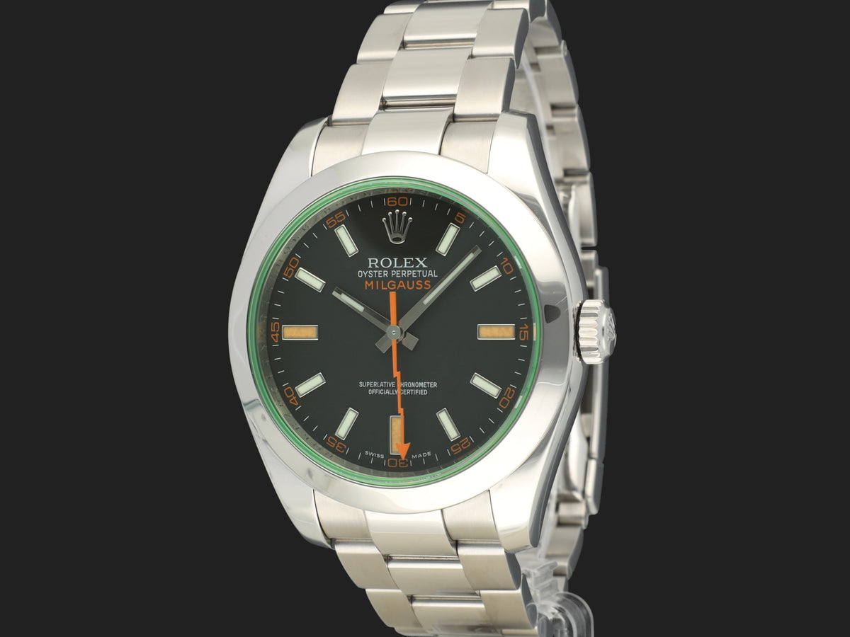 Rolex Milgauss Black Dial 116400GV (1)
