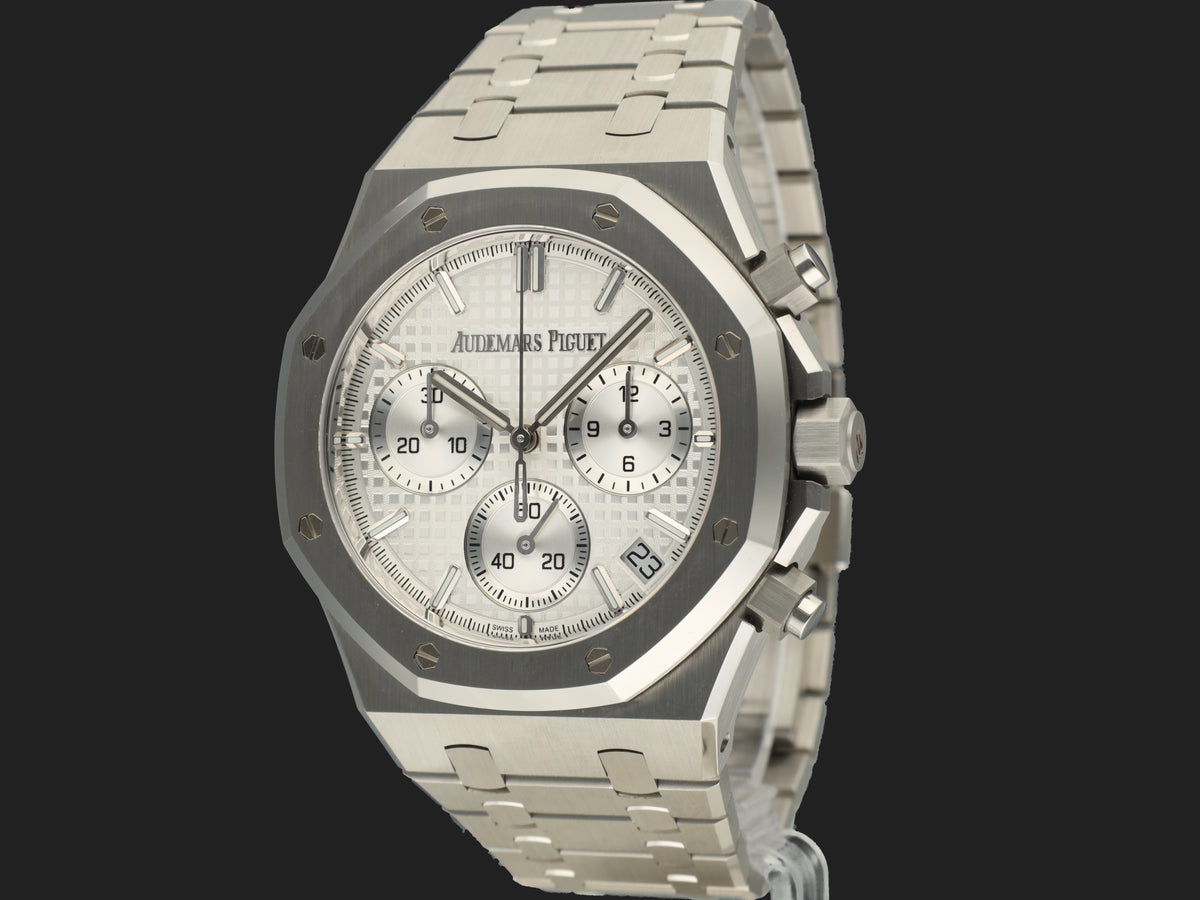 Audemars Piguet Royal Oak Selfwinding Chronograph Silver Dial 26240ST NEW (1)