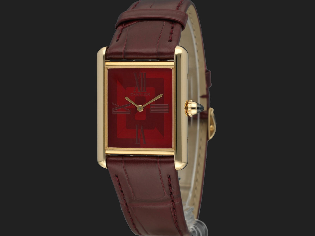 Cartier Tank Louis Large Yellow Gold WGTA0093 NEW (1)