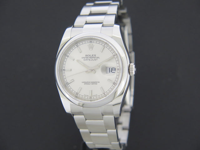 Rolex Datejust Silver Dial