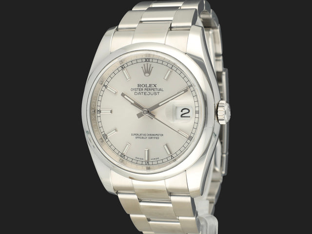Rolex Datejust 36 Silver Dial 116200