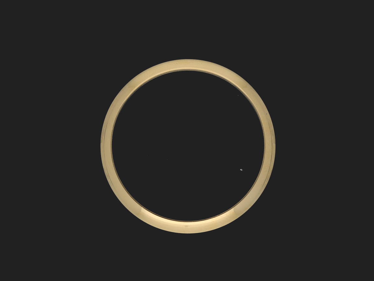Rolex Yellow Gold Smooth Bezel for Datejust 126203 (1)