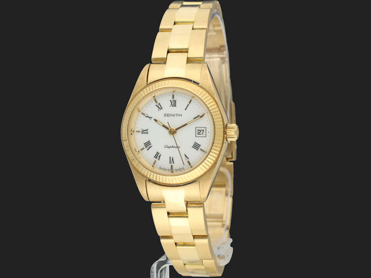 Zenith Captain Lady Yellow Gold 06-0602-106 (1)