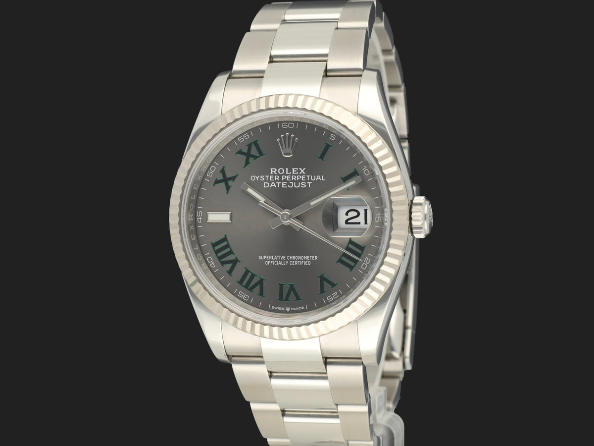 Rolex Datejust 36 Wimbledon Dial 126234 (1)