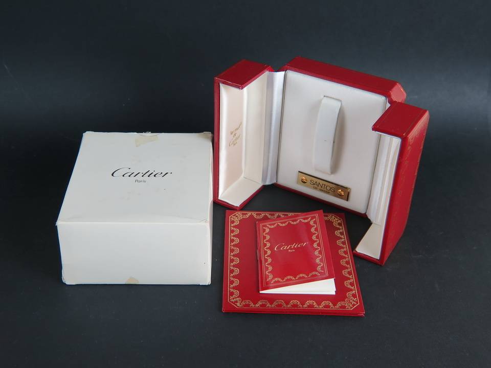 Cartier Box for 18kt gold Santos RARE (1)