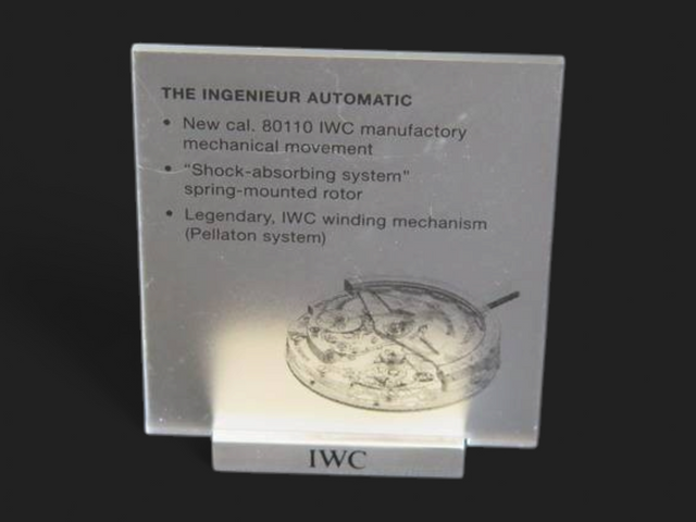 IWC Display piece Ingenieur Automatic
