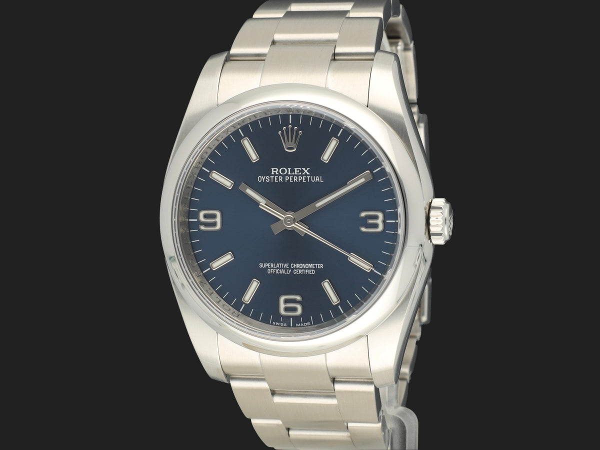 Rolex Oyster Perpetual 36 Blue Dial 116000 (1)