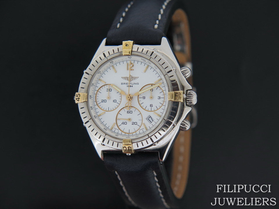 Breitling Chrono Sextant Gold/Steel B55046  (1)