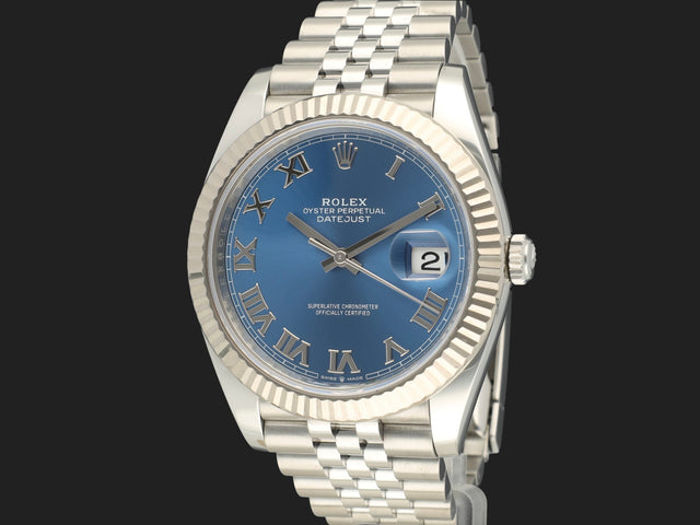 Rolex Datejust 41 Azzurro Dial