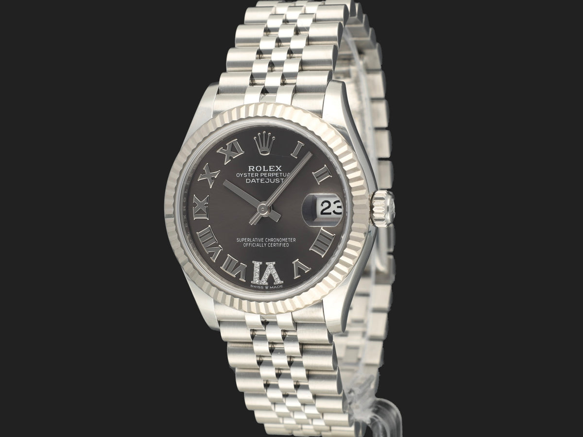 Rolex Datejust 31 Dark Grey Diamond Dial 278274 (1)