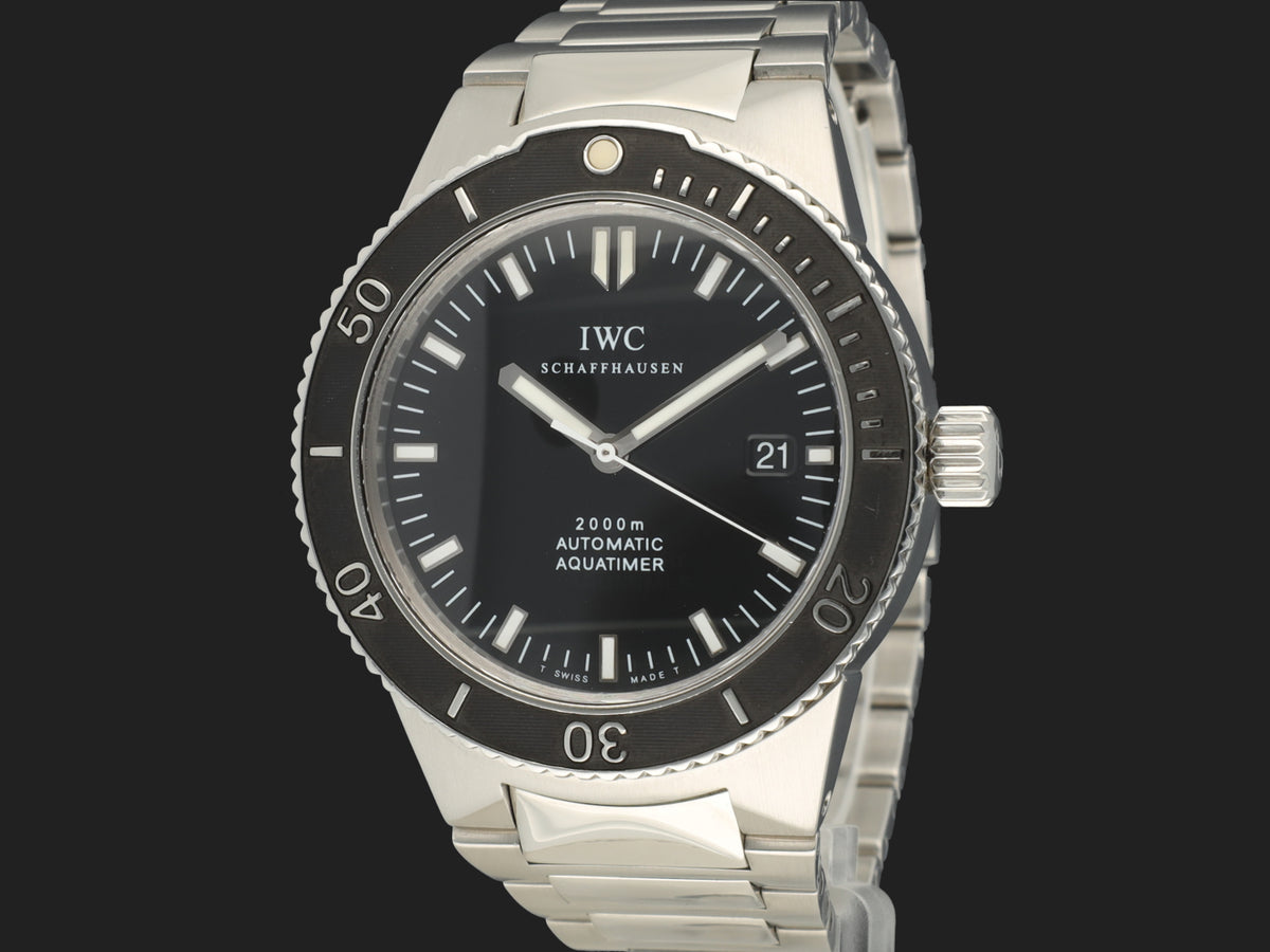 IWC GST Aquatimer 2000 Automatic Black Dial IW353602  IW353602 (1)