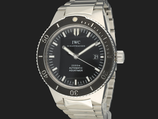 IWC GST Aquatimer 2000 Automatic Black Dial IW353602