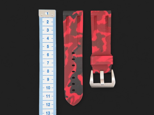 Horus Rubber Strap Camouflage 24MM