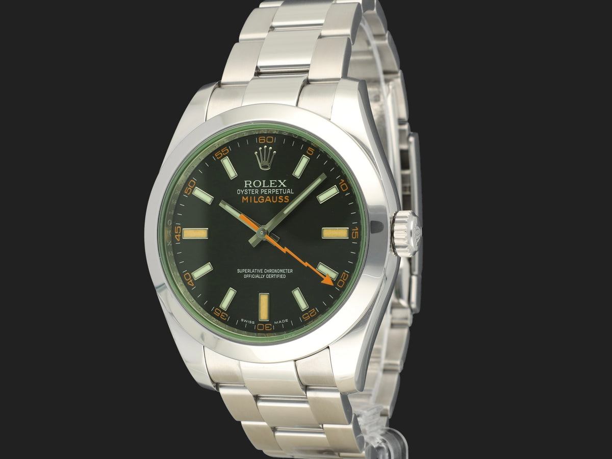 Rolex Milgauss Black Dial 116400GV (1)