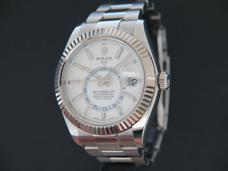 Rolex Sky-Dweller White Dial 326934 (1)