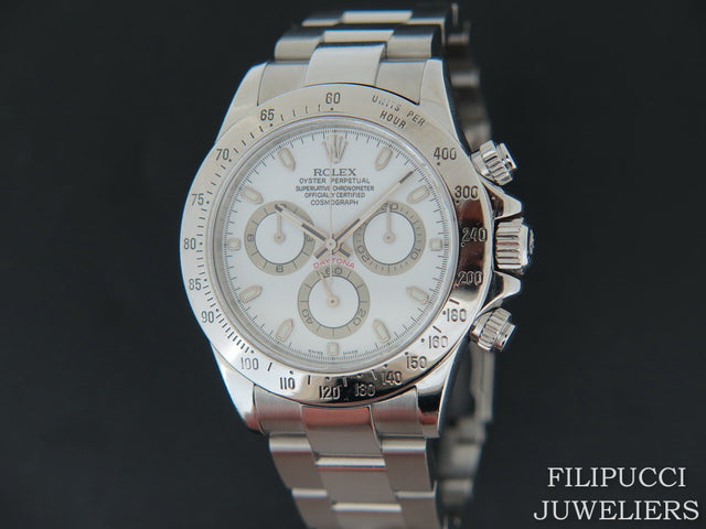 Rolex Daytona White Dial "P Series"
