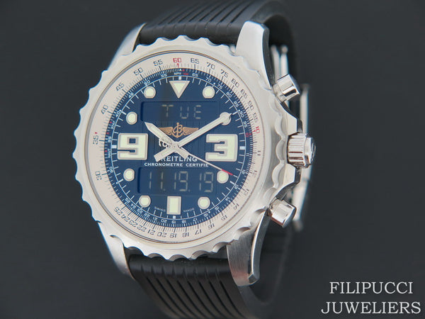 Breitling Chronospace Black Dial