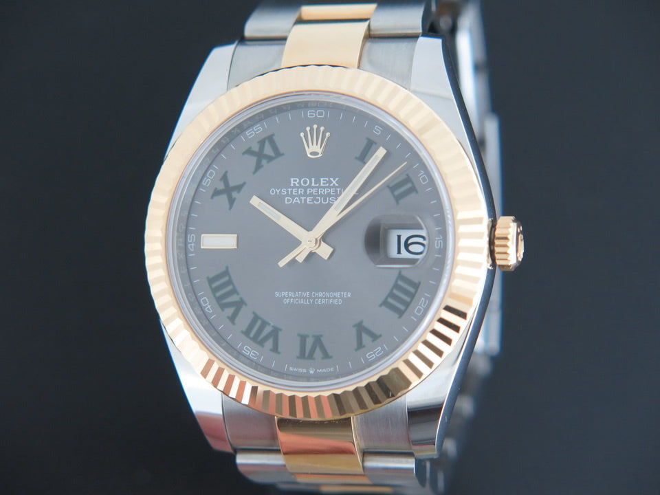 Rolex Datejust 41 Gold/Steel Slate Dial NEW 126333  (1)