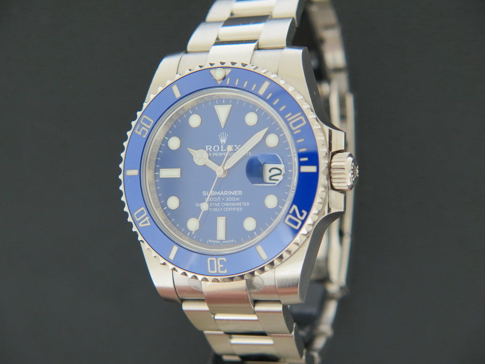Rolex Submariner Date White Gold  116619LB (1)
